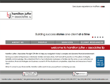 Tablet Screenshot of hamiltonjuffer.com